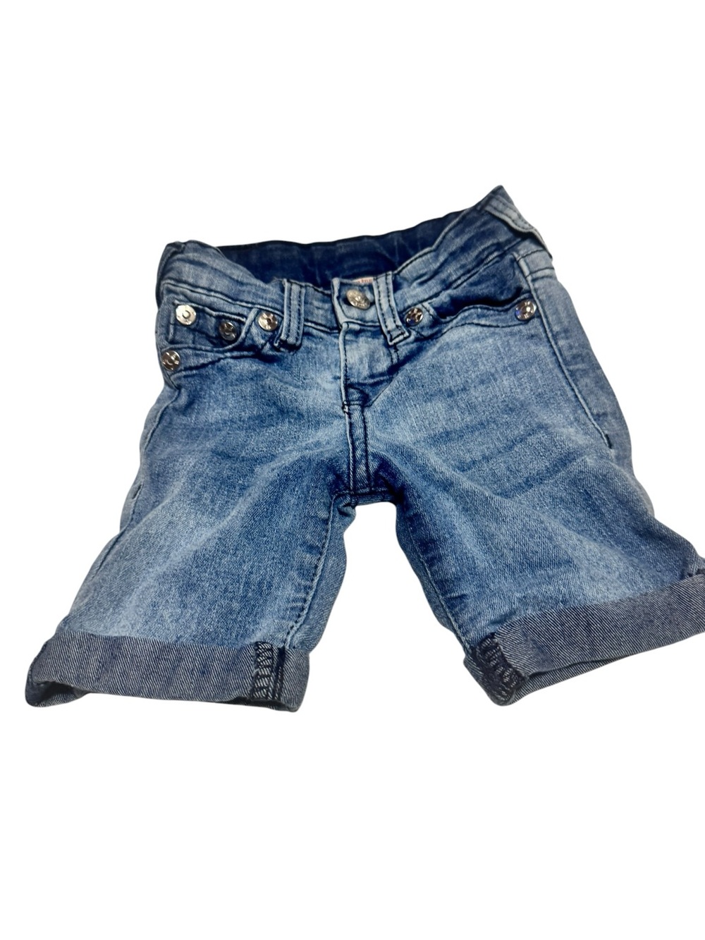 True Religion Toddler JeanShorts in Indigo Blue - 2T